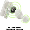 Skullcandy Smokin’ Buds Wireless Noise Isolating Earbuds - Bone