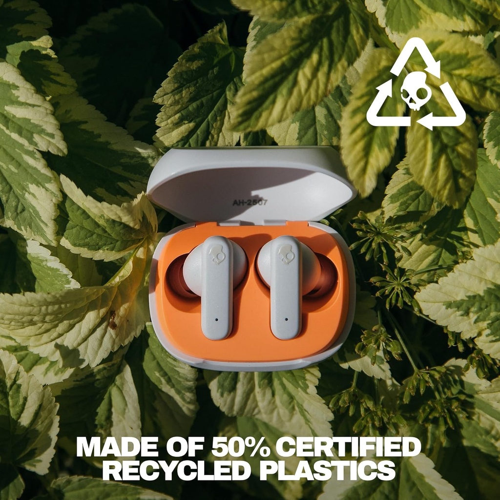 Skullcandy Smokin’ Buds Wireless Noise Isolating Earbuds - Bone