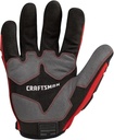 Craftsman Work Gloves, Anti-shock Impact Protection, Adjustable Cuff (pair)