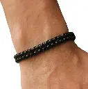 GIORGIO MILANO MEN Woven Stainless Steel Chain BRACELET 2080SGBK