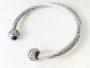 ASSORTED Designer Brass Gold/Silver plated with Synthetic Zirconia Women'S Bracelet