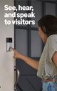 RING VIDEO BATTERY DOORBELL 2024 SATIN NICKEL