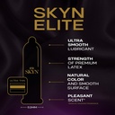 SKYN Elite Ultra Thin Lubricated Latex Free Condoms Value Pack, 46 Count