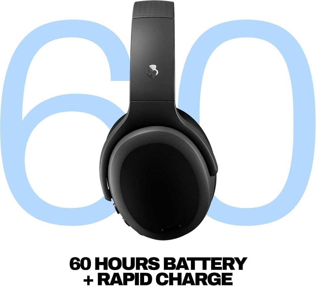 Skullcandy Crusher ANC 2 Noise Cancelling Wireless Headphones - True Black 