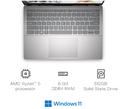 DELL INSPIRON 14 AMD RY5 8/512gb LAPTOP