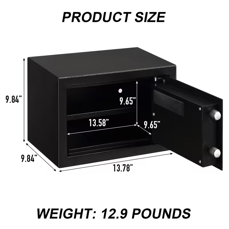 MINI Digital Safe Box with Password And Electronic Unlocking Key