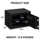 MINI Digital Safe Box with Password And Electronic Unlocking Key