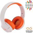 ALTEC LANSING 2-IN-1 KID SAFE HEADPHONE Orange