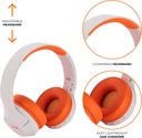 ALTEC LANSING 2-IN-1 KID SAFE HEADPHONE Orange