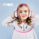 ALTEC LANSING 2-IN-1 KID SAFE HEADPHONE PINK