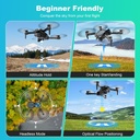 X31 Drone with 1080P Camera, Foldable Remote Control Quadcopter 