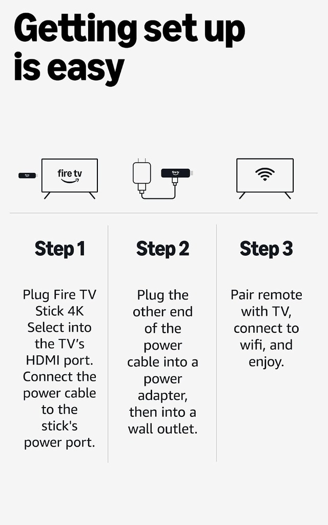 Amazon Fire TV Stick 4K Select (newest model)