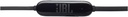 JBL Tune 125 - Bluetooth Wireless in-Ear Headphones with 3-Button Mic/Remote and Flat Cable - Black
