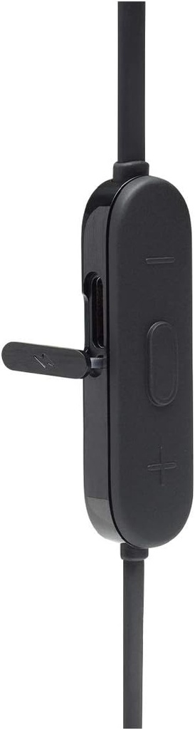 JBL Tune 125 - Bluetooth Wireless in-Ear Headphones with 3-Button Mic/Remote and Flat Cable - Black