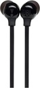 JBL Tune 125 - Bluetooth Wireless in-Ear Headphones with 3-Button Mic/Remote and Flat Cable - Black