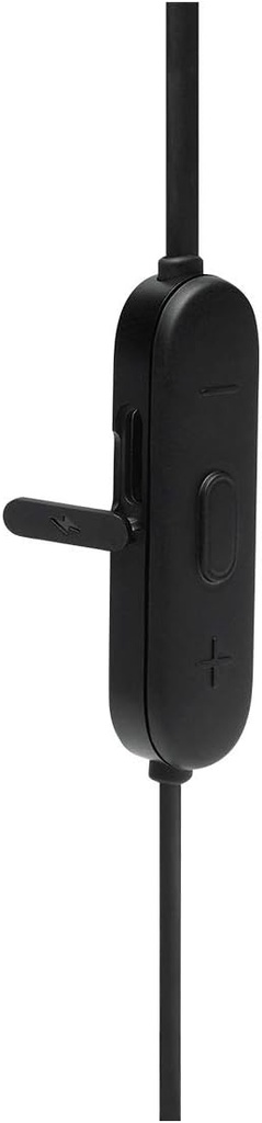 JBL Tune 215bt - Bluetooth Wireless in-Ear Headphones with 3-Button Mic/Remote and Flat Cable - Black, 