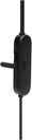 JBL Tune 215bt - Bluetooth Wireless in-Ear Headphones with 3-Button Mic/Remote and Flat Cable - Black, 