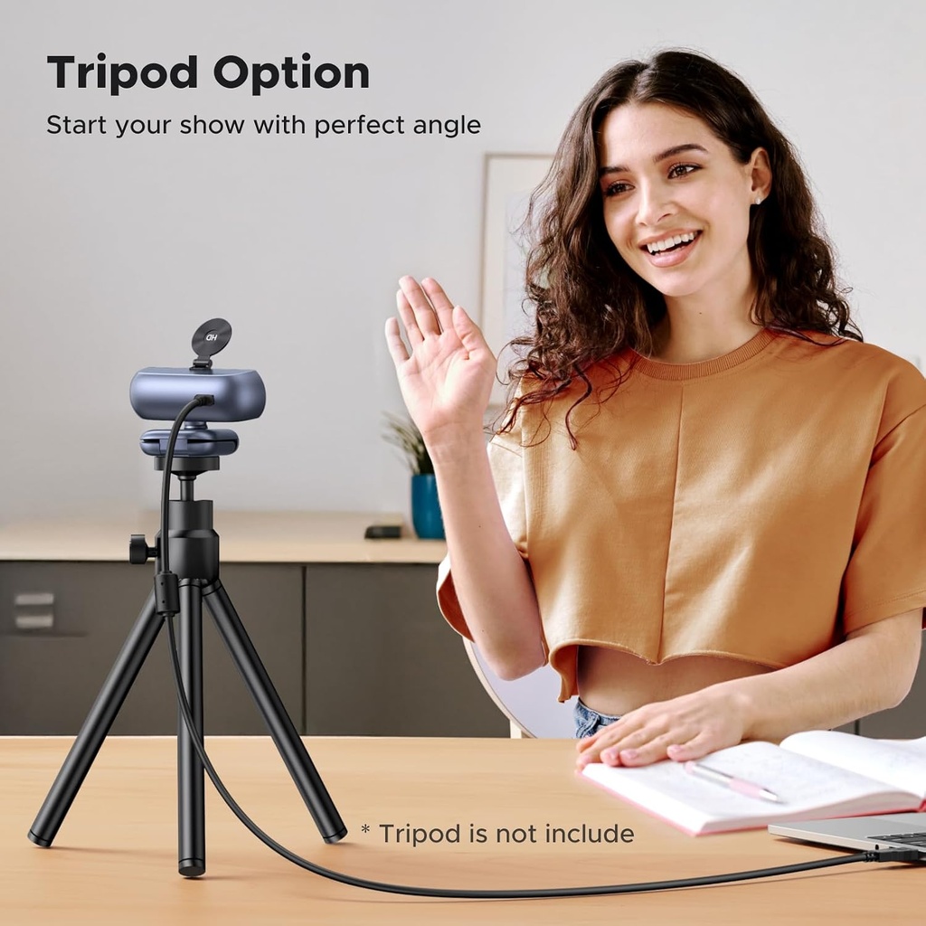 UGREEN 2K Webcam for PC Ultra HD 1080P Computer Webcam with Microphone
