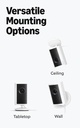 Ring Indoor Cam 2K (newest model)Night Vision, Black