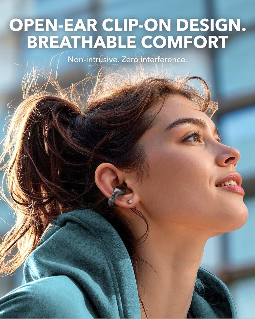Soundcore C30i by Anker, Open-Ear Earbuds, Clip-On Headphones