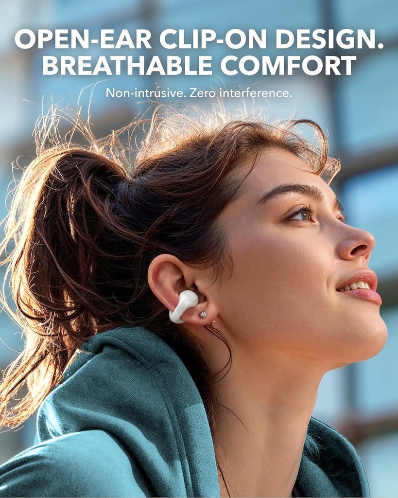 Soundcore C30i by Anker, Open-Ear Earbuds, Clip-On Headphones