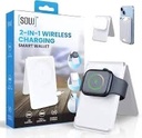SOUJ 2 IN 1 WIRELESS CHARGING SMART WALLET (BLACK) 