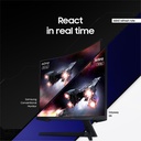 Samsung 32" Odyssey (G55C) Series QHD 1000R Curved Gaming Monitor, (LS32CG550ENXZA)
