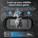 ENNOVOR Night Vision Binoculars 4400mAh Rechargeable Battery, 4k Video & Photo, Suitable for Security, Hunting, And Camping (25mm/50mm)