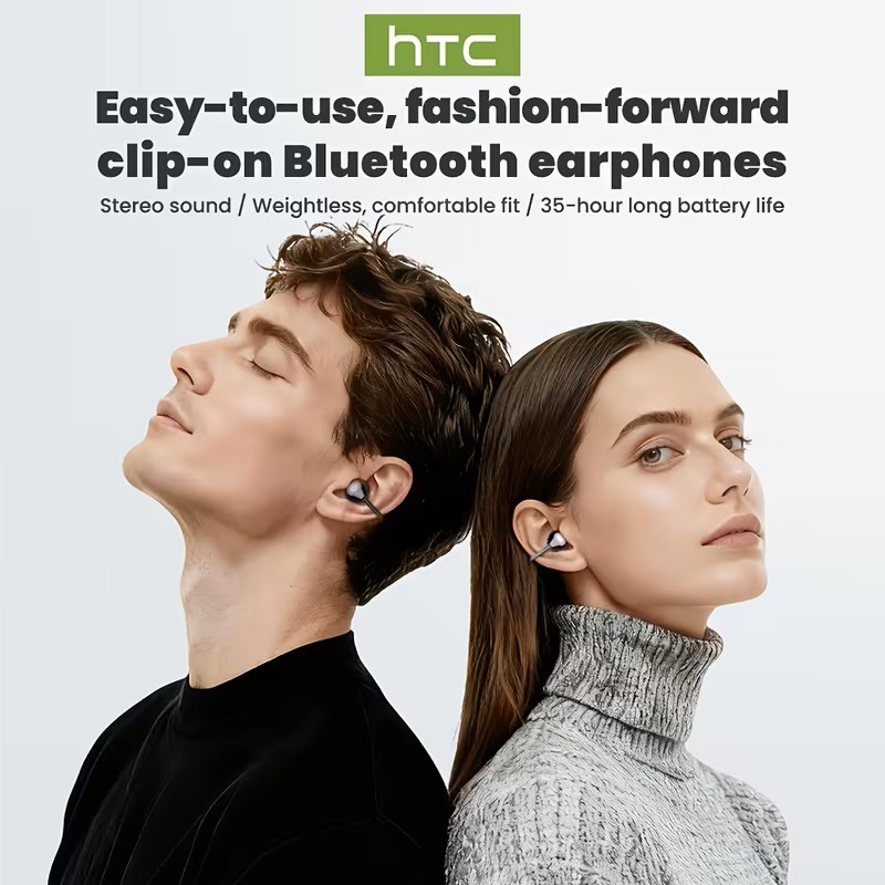 HTC NE"67" Clip-on AI Translation Earphones 
