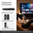 Air Mouse, Wireless Keyboard and Air Mouse 2.4GHz Connects to Air Remote Control Keyboard and Mouse, Compatible with Android TV Boxes/PCs/Smart TVs/Projectors/HTPCs/PC/TV| Double-Sided Motion-Sensing