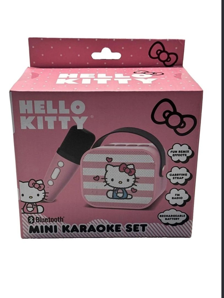 Hello Kitty MINI KARAOKE SPEAKER SET 