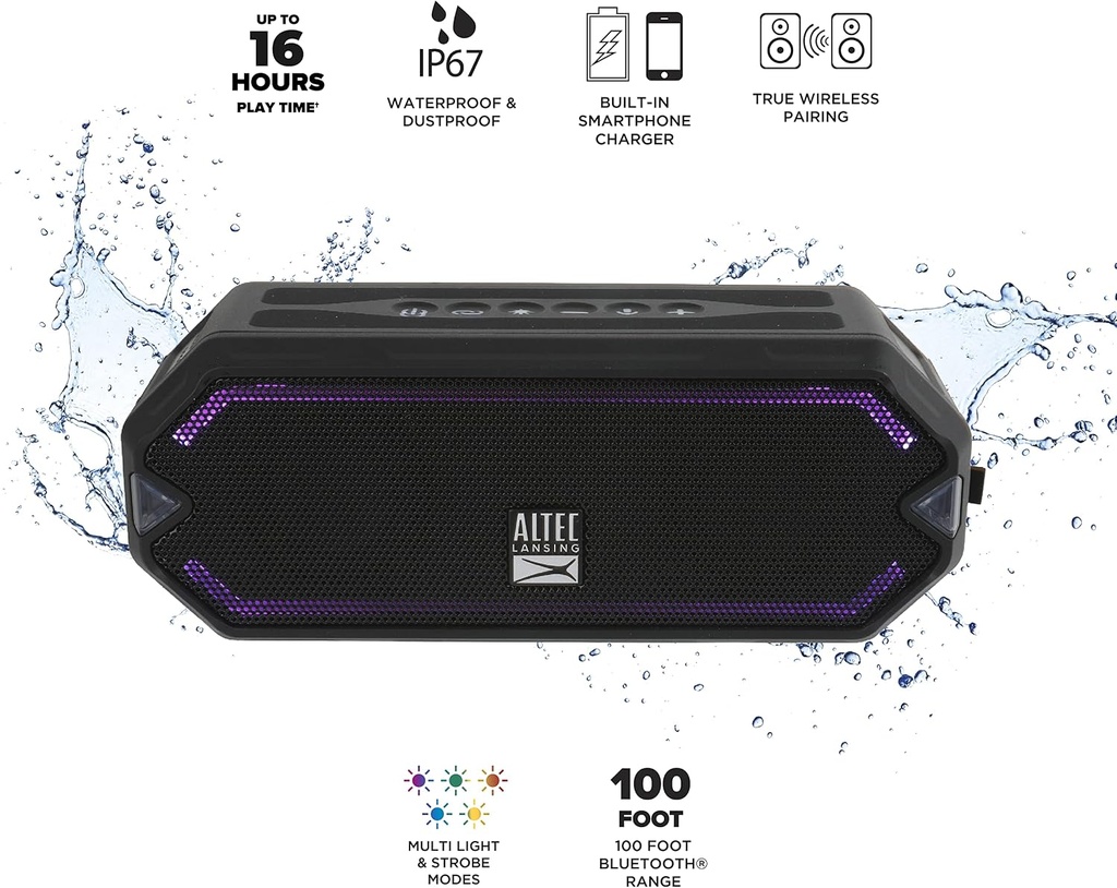 ALTEC LANSING HYDRABOOM SPEAKER
