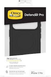 OtterBox iPhone 17 Pro Defender Pro Series Case - Black - Tough, Rugged & Durable iPhone Case, Snaps on MagSafe