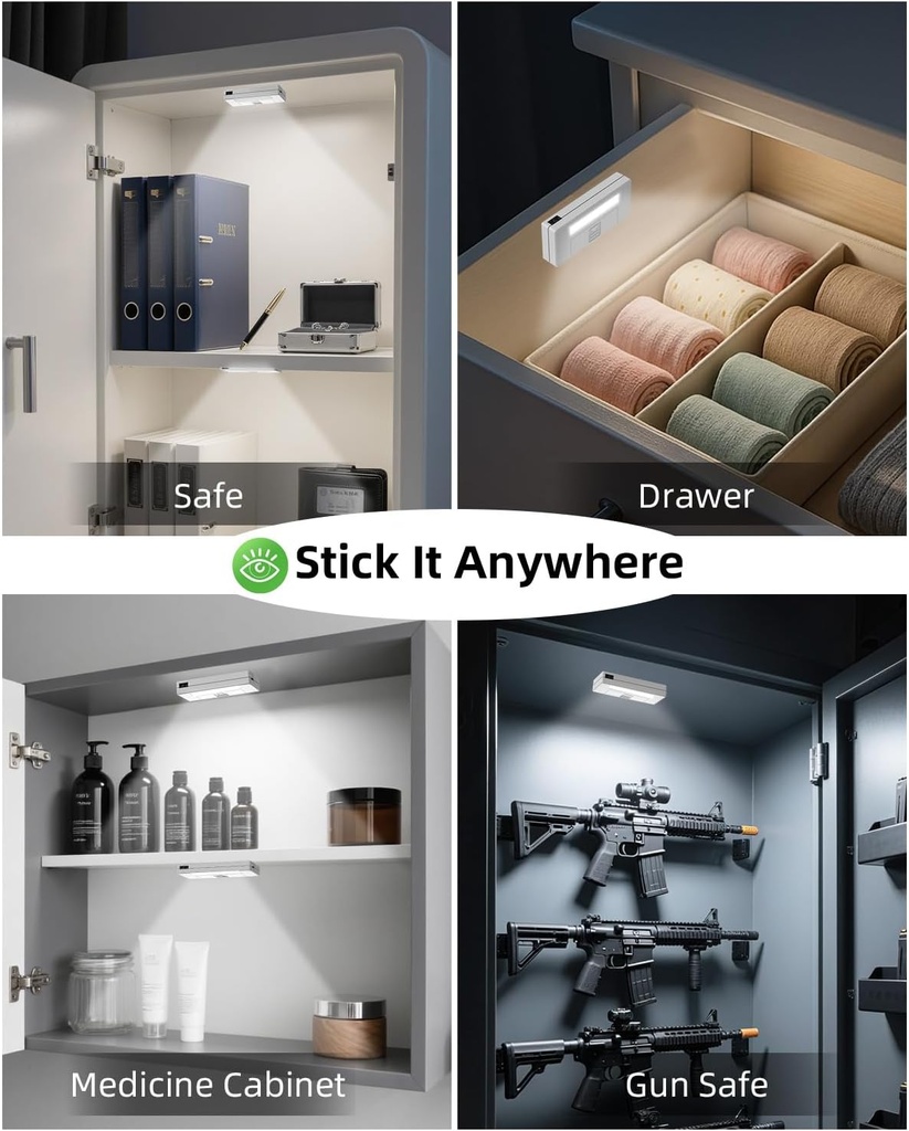 BRIGHT BASIC CLOSET & DRAWER AUTOMATIC LIGHT 2PACK 