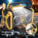 REALTREE RUGGED JOBSITE SPEAKER WITH LED LIGHT 