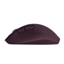 North Wireless Ergonomic 6 Button Mouse - Plum Purple: Radio Frequency, Built-In Battery 