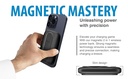 Brookstone Magnetic Charging Wireless Power Bank with Stand  5000mAh - Blue 