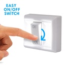 Bright Basics DUAL Wireless LED Light Switch 