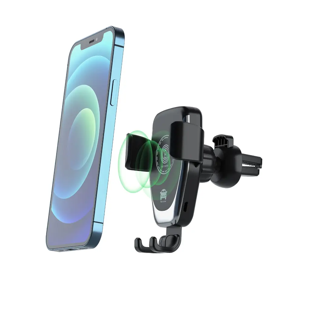 Smart cellular lax 4 IN 1 wireless charging MAGSAFE dashboard and vent car mount