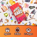 Words Are Hard - Party Games - Family Card Games - for Kids 8 and up