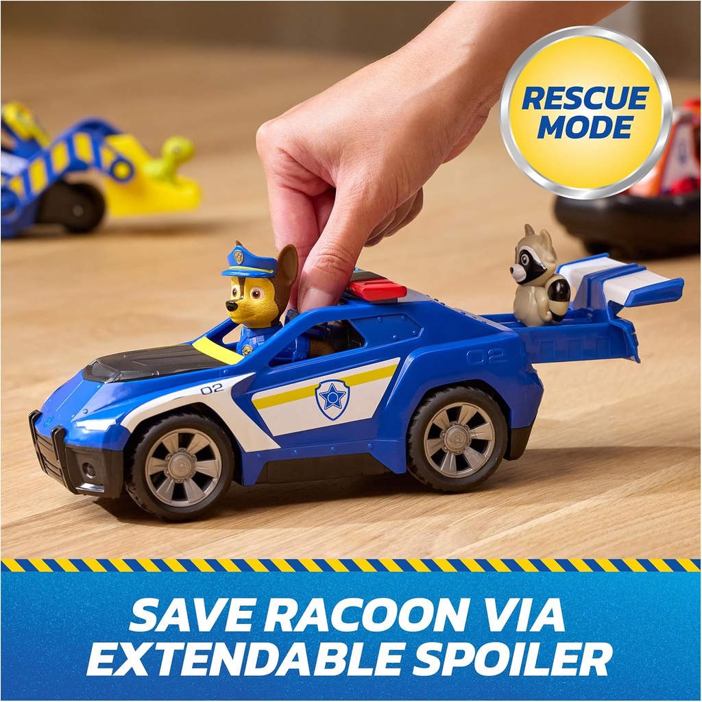 Paw Patrol: Search & Rescue, Chase Rescue Cruiser Vehicle with 2 Figures