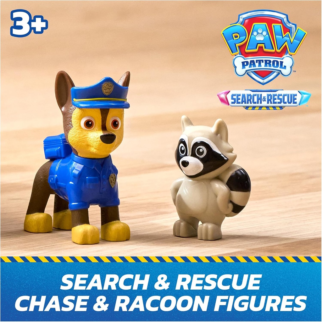 Paw Patrol: Search & Rescue, Chase Rescue Cruiser Vehicle with 2 Figures