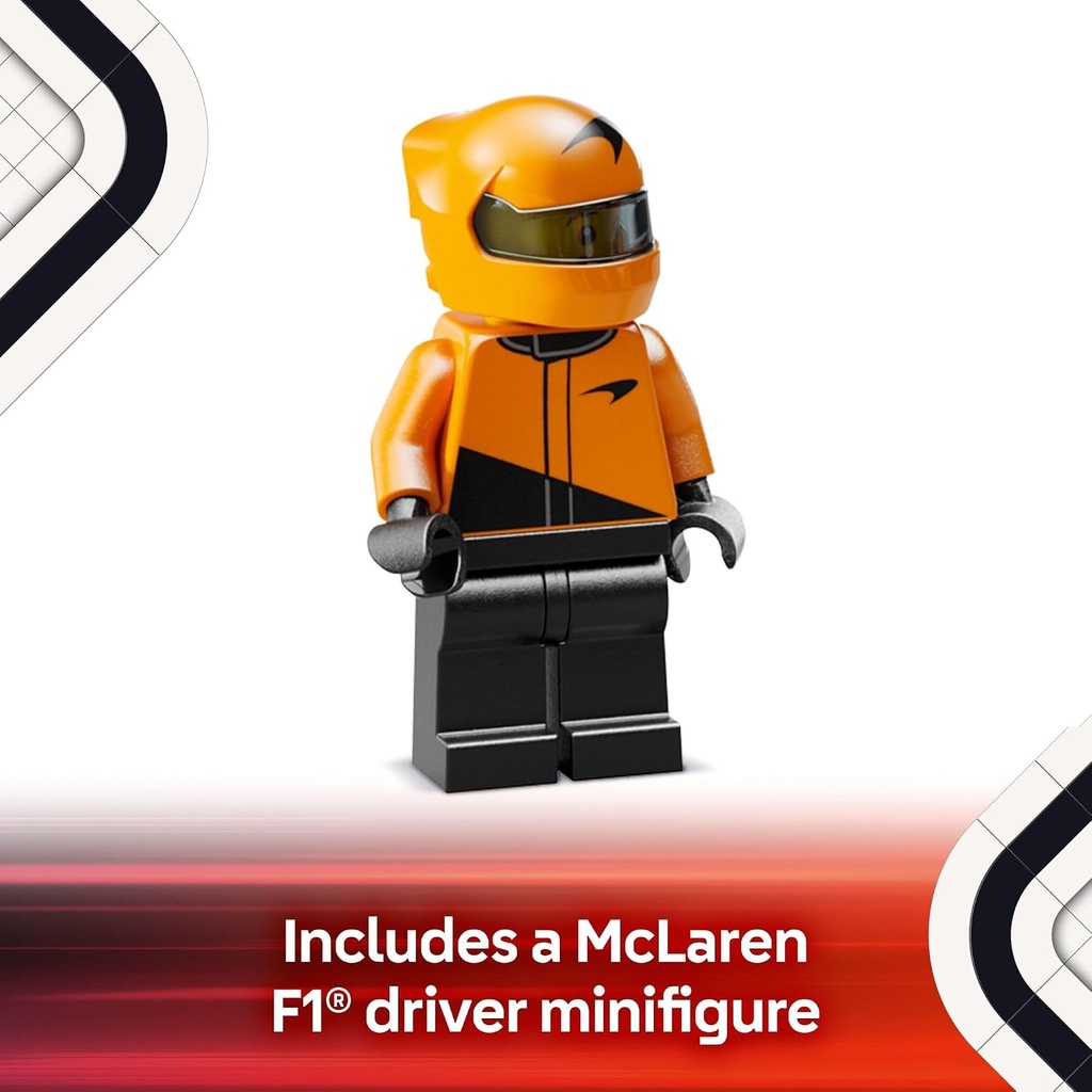 LEGO Speed Champions McLaren F1 Team MCL38 Race Car Toy  - 77251