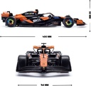 RC Cars: McLaren MCL38-1:14 Scale - Orange & Black Remote Control Toy Car - Model #39214