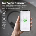 SENTRY ACTIVE NOISE CANCELLATION HEADPHONES - WHITE 
