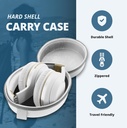 SENTRY ACTIVE NOISE CANCELLATION HEADPHONES - WHITE 