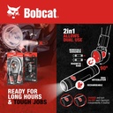 Bobcat Rechargeable Neck Light, 3 Modes, Type-C Charging Port