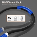 Vekkia Rechargeable LED Neck Book Light for Reading in Bed