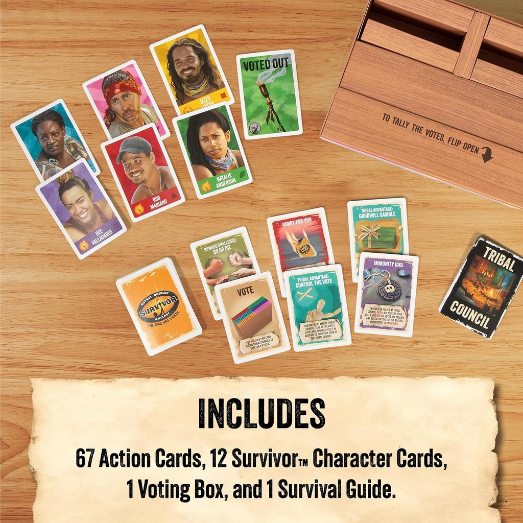 Survivor The Tribe Has Spoken, 3-6 Players, Ages 8+
