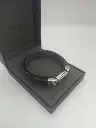1913 Men's Accessories Stainless Steel + Leather Braclet New Condition.